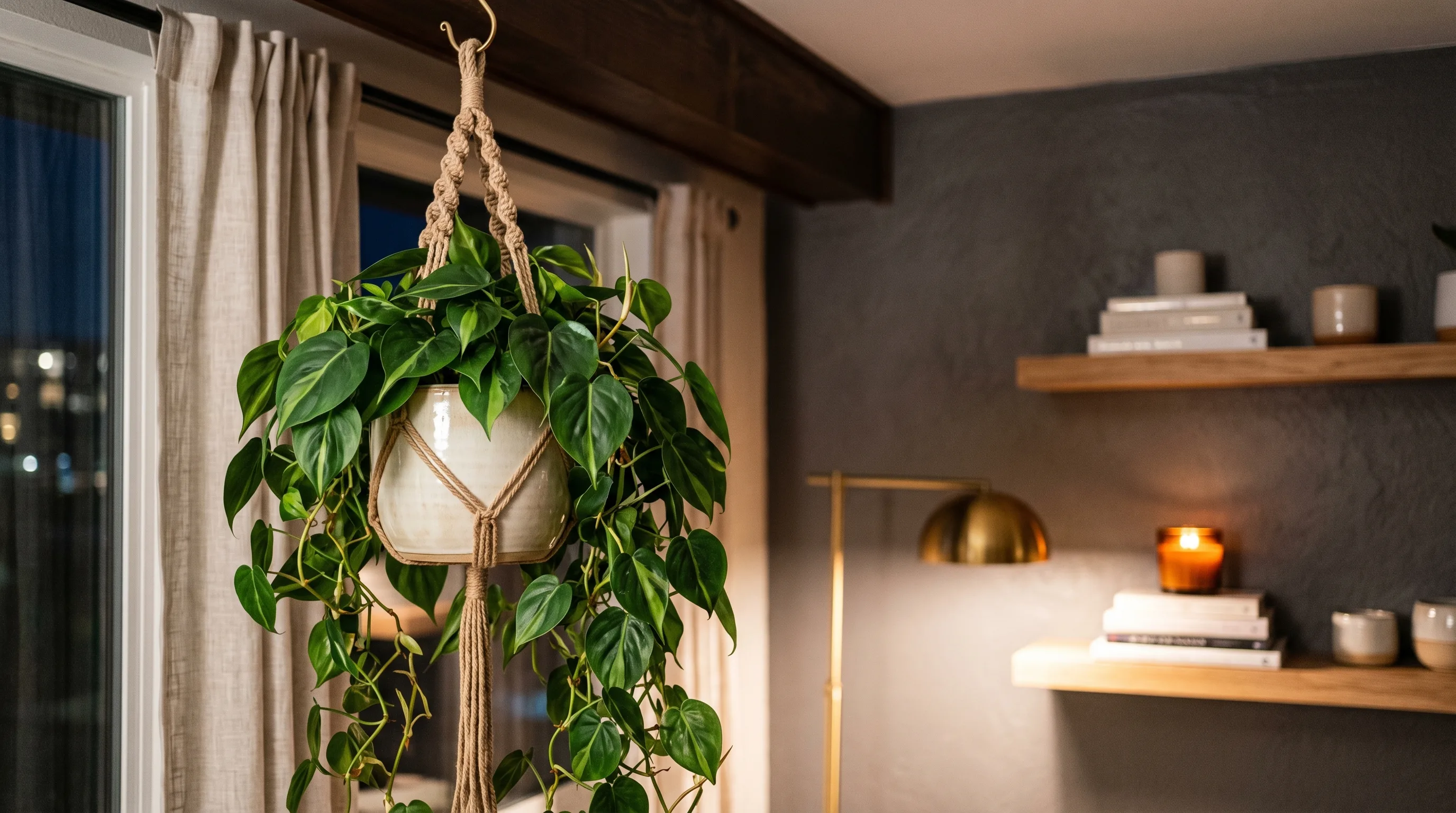 Compact Fern With Filtered Light